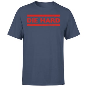 Die Hard Red Logo Men's T-Shirt - Navy