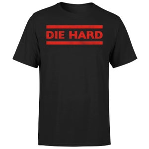 Die Hard Red Logo Men's T-Shirt - Black
