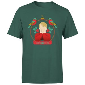 Home Alone Christmas Bauble Men's T-Shirt - Green