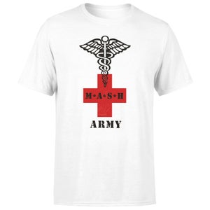 M*A*S*H Army Red Cross Men's T-Shirt - White