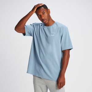 Camiseta extragrande con gráfico Team MP para hombre de MP - Azul suave