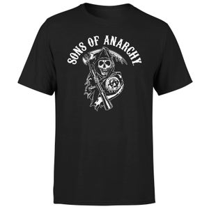 Sons of Anarchy Arched Reaper Men's T-Shirt - Black