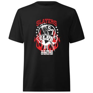 Buffy The Vampire Slayer Slayers Club 97 Oversized Heavyweight T-Shirt - Black