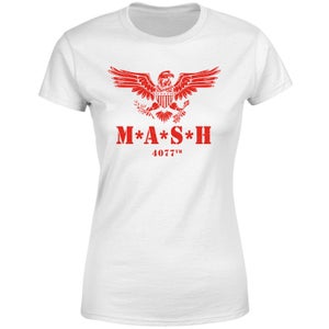 M*A*S*H Broken Eagle Logo Women's T-Shirt - White