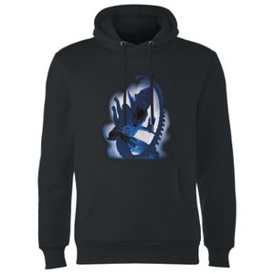 Alien Through The Smoke Hoodie - Black