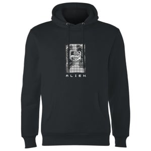 Alien X-Ray Hugger Hoodie - Black