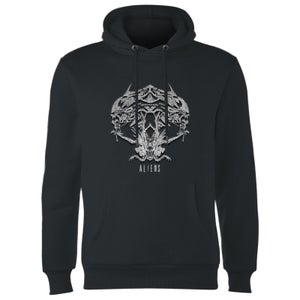 Alien Tribal Hoodie - Black