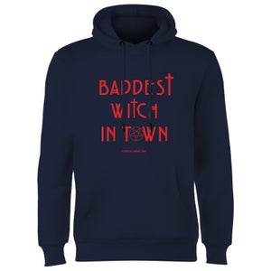 American Horror Story Baddest Witch In Town Hoodie - Navy