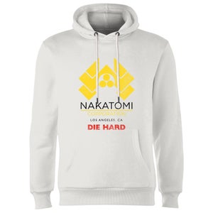 Die Hard Nakatomi Corp Hoodie - White