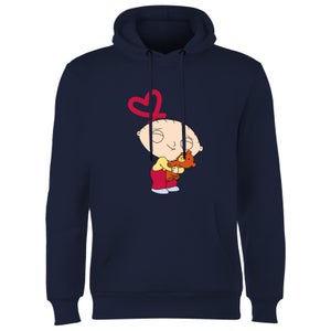 Family Guy Stewie Loves Bear Hoodie - Navy