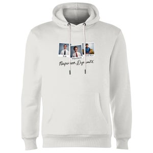 Napoleon Dynamite Polaroids Hoodie - White