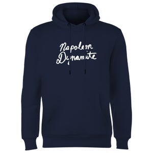 Napoleon Dynamite Script Logo Hoodie - Navy
