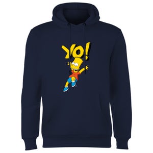 The Simpsons Yo! Bart Hoodie - Navy