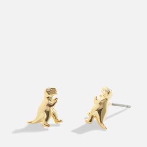 Coach Rexy Charms Gold-Plated Earrings