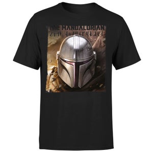 Star Wars The Mandalorian Focus Men's T-Shirt - Black