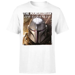 Star Wars The Mandalorian Focus Men's T-Shirt - White