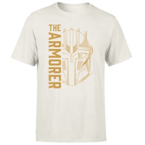 Star Wars The Mandalorian The Armorer Men's T-Shirt - Cream