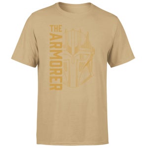 Star Wars The Mandalorian The Armorer Men's T-Shirt - Tan