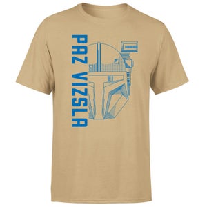 Star Wars The Mandalorian Paz Vizsla Men's T-Shirt - Tan