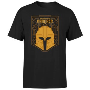 Star Wars The Mandalorian The Armorer Badge Men's T-Shirt - Black