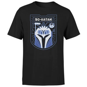 Star Wars The Mandalorian Bo-Katan Badge Men's T-Shirt - Black