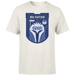 Star Wars The Mandalorian Bo-Katan Badge Men's T-Shirt - Cream