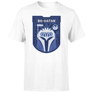Star Wars The Mandalorian Bo-Katan Badge Men's T-Shirt - White