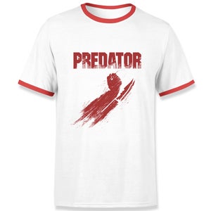 Fight Club Arm Blades Ringer T-Shirt - White Red