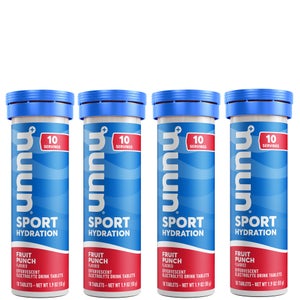 NUUN Sport Fruit Punch Hydration Tablets - 4 Pack