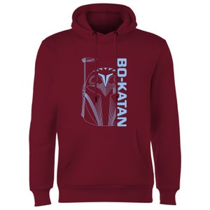 Star Wars The Mandalorian Bo-Katan Hoodie - Burgundy