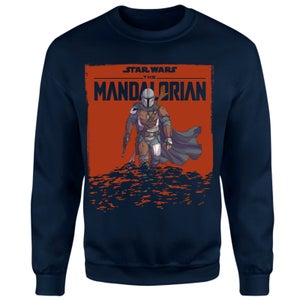 Star Wars The Mandalorian Storm Sweatshirt - Navy