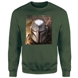 Star Wars The Mandalorian Focus Sweatshirt - Green