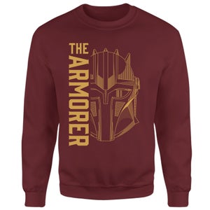 Star Wars The Mandalorian The Armorer Sweatshirt - Burgundy