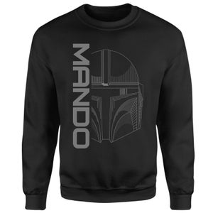 Star Wars The Mandalorian Mando Sweatshirt - Black
