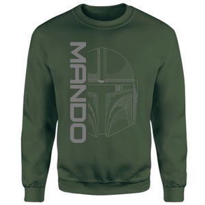 Star Wars The Mandalorian Mando Sweatshirt - Green