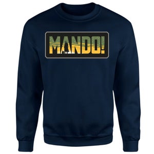 Star Wars The Mandalorian Mando! Sweatshirt - Navy