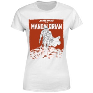 Star Wars The Mandalorian Storm Women's T-Shirt - White