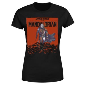 Star Wars The Mandalorian Storm Women's T-Shirt - Black