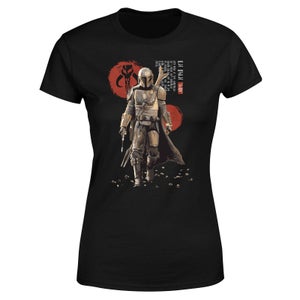 Star Wars The Mandalorian Mando'a Script Women's T-Shirt - Black