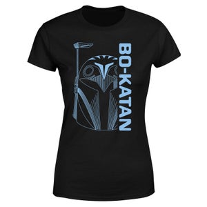 Star Wars The Mandalorian Bo-Katan Women's T-Shirt - Black