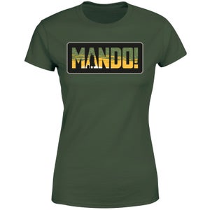 Star Wars The Mandalorian Mando! Women's T-Shirt - Green
