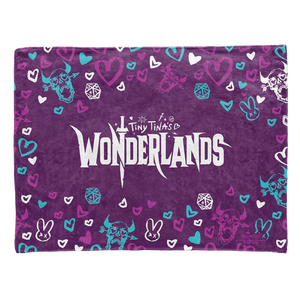 Tiny Tinas Wonderlands Valentines Fleece Blanket