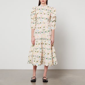 Stella Nova Jennie Printed Cotton Midi Dress