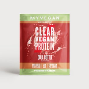 Clear Vegan Protein – Geschmacksrichtung Colaflaschen (Probe)