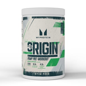 „Origin Stim-Free Pre-Workout“