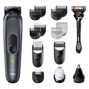 Braun All-In-One Style Kit Series 7 MGK7491, 17-in1 Kit For Beard, Hair, Manscaping & More