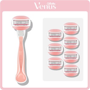 Gillette Venus Spa Breeze Handle + 8 Blades