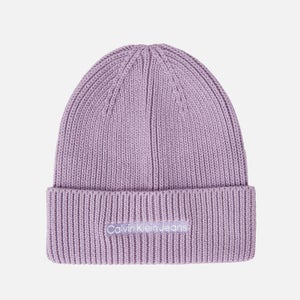 Calvin Klein Jeans Institutional Ribbed-Cotton Blend Beanie