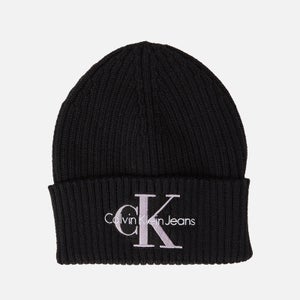 Calvin Klein Jeans Monogrammed Wool-Blend Beanie