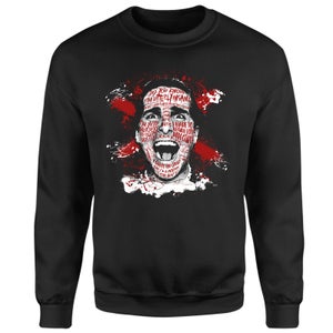 American Psycho Insane Sweatshirt - Black